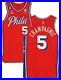 Julian-Champagnie-Philadelphia-76ers-Player-Issued-5-Red-Jersey-Item-12768198-01-ma