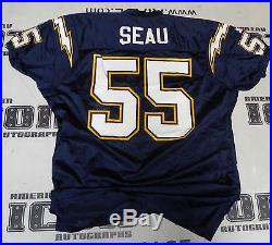 Junior JR Seau Game Issued On Field 1994 Chargers Football Starter Jersey #55