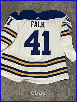 Justin Falk Winter Classic Game Issued Jersey 1/1/18 Vs NYR