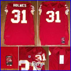 KC Chiefs Team Game Issued Jersey 2001 Priest Holmes #31