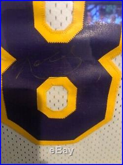 KOBE BRYANT SIGNED #8 AUTO Game Issued Jersey With $1100 Custom Box