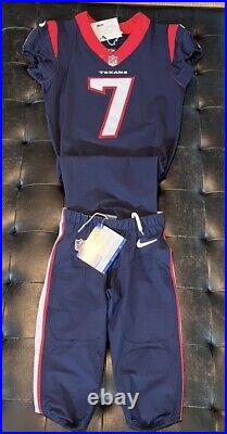 Ka'imi Fairbairn Authentic Houston Texans Game Issued Full Uniform Signed Jersey