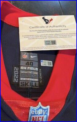 Ka'imi Fairbairn Authentic Houston Texans Game Issued Full Uniform Signed Jersey