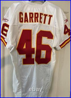 Kansas City Chiefs Game Issued Jersey Garrett 2005 Size 46