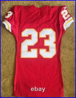 Kansas City Chiefs NFL game issued jersey. Number 23. Size 42. Reebok