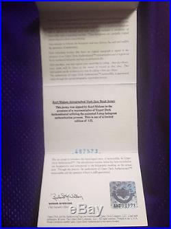 Karl Malone UDA Upper Deck Champion Game Issued Signed Autograph Jersey 45/132