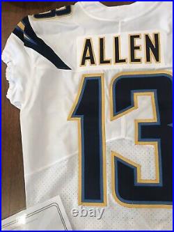Keenan Allen Team Issued San Diego Los Angeles Chargers Jersey Game Used