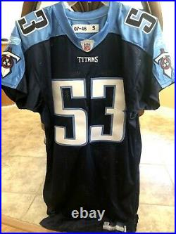 Keith Bulluck Tennessee Titans 2007 authentic Reebok team issued game jersey NEW