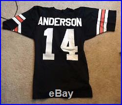 Ken Anderson Game Issued Sand Knit Bengals Jersey