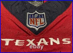 Kendrick Green Houston Texans NFL Team Issued Battle Red Game Jersey (Illinois)