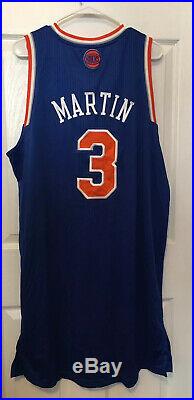 Kenyon Martin New York Knicks Team Game Issued Pro Cut Jersey Mesh Adidas Rev 30