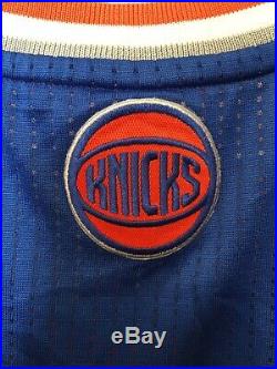 Kenyon Martin New York Knicks Team Game Issued Pro Cut Jersey Mesh Adidas Rev 30