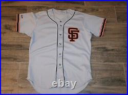 Kevin Mitchell San Francisco Giants MLB Baseball Game Issue Auto Jersey 46 1988
