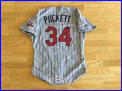Kirby Puckett Twins 1989 Jersey Game Issued Un Used Un Worn Pro Cut Rawlings 44