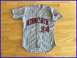 Kirby Puckett Twins 1989 Jersey Game Issued Un Used Un Worn Pro Cut Rawlings 44