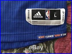 Knicks Carmelo Anthony 2016-17 Pro Cut Game Issued Jersey Adidas Authentic Rev30