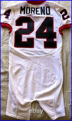 Knowshon Moreno Georgia Bulldogs TEAM ISSUED authentic Nike stitched game jersey