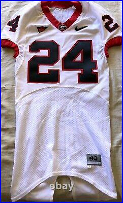 Knowshon Moreno Georgia Bulldogs TEAM ISSUED authentic Nike stitched game jersey