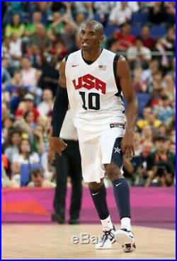 Kobe Bryant 2012 Olympics Team USA Issue Game Cut Nike Jersey Size 52 Not Worn