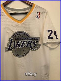 Kobe Bryant Authentic Adidas Lakers Game Issued Pro Cut Game Worn Jersey 2XL +2