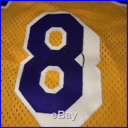 Kobe Bryant Game Used Worn 1996-97 Home Lakers Signed Team Issued Jersey