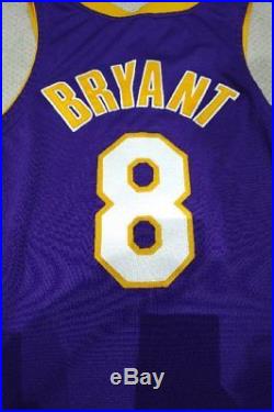 Kobe Bryant La Lakers Team Issued 1999-2000 Game Jersey Pro Cut 46 +4 New Unworn