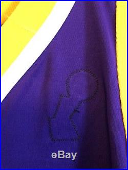 Kobe Bryant Lakers 2009 NBA Finals Game Team Issued Adidas NBA Jersey READ DESC