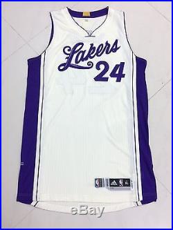 Kobe Bryant Lakers 2015 Christmas Team Issued Jersey Pro Cut Game Authentic XL