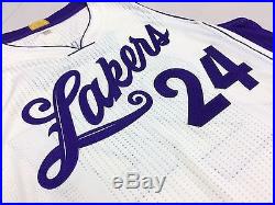 Kobe Bryant Lakers 2015 Christmas Team Issued Jersey Pro Cut Game Authentic XL