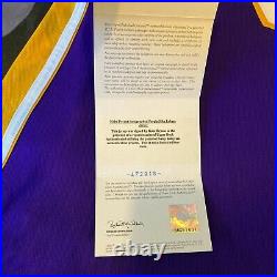 Kobe Bryant Signed 1999 Los Angeles Lakers Game Issued Jersey UDA Upper Deck COA
