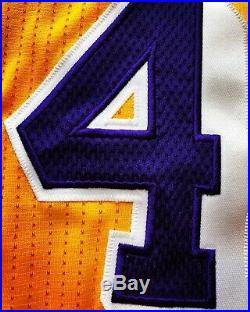 Kobe Lakers Jersey Team Issued Rev30 HWC Hardwood Mesh Numbers Pro Cut Game