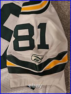 Koren Robinson #81 Game Worn Jersey Green Bay Packers Player Team Issued NFL