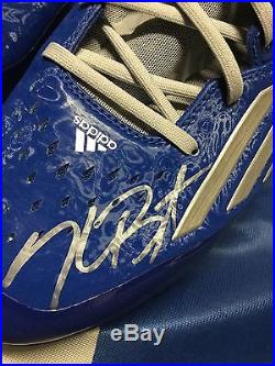 Kris Bryant Signed Team Issued Cleats Autographed Not Game Used Bat Ball Jersey