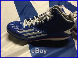 Kris Bryant Signed Team Issued Cleats Autographed Not Game Used Bat Ball Jersey