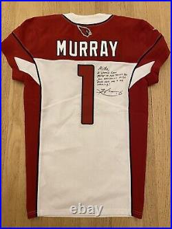 Kyler Murray signed Team Issued Arizona Cardinals Jersey game used jersey