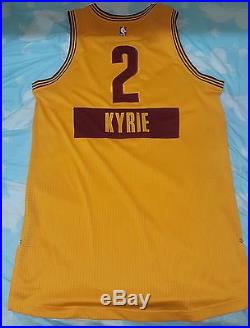 Kyrie Irving Adidas Cleveland Cavaliers 2014 X mas Game Issue Jersey