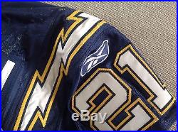 LaDainian Tomlinson Game Used Issued 2005 Home Navy Jersey San Diego Chargers