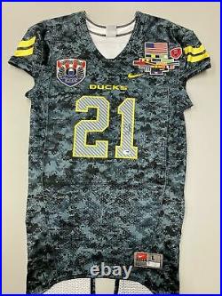 LaMichael James Oregon Duck Team Issue Spring Game Jersey signed PSA