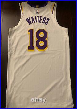 Lakers Dion Waiters Team Issued Pro Cut Jersey Game Issued Kobe Bryant Patch