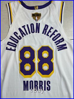 Lakers Markieff Morris #88 Pro Cut Player Jersey Game Worn NBA Finals Issued