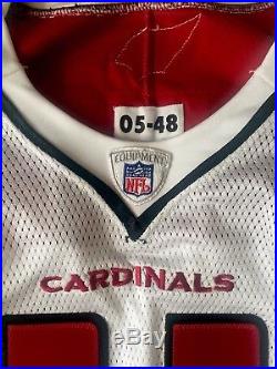 Larry Fitzgerald Arizona Cardinals 2005 Game Issued Jersey