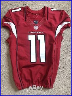 Larry Fitzgerald Game Issued Arizona Cardinals autographed jersey 2016 NFL Coa