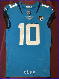 Laviska Shenault Jacksonville Jaguars NFL Team Issued Game Jersey (Colorado)