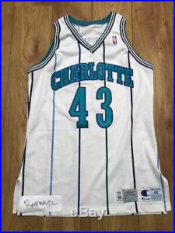 LeRon Ellis Charlotte Hornets Game Used/ Issued NBA Jersey