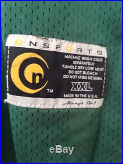 Lebron James 2003 St Vincent St Mary Game Issued High School Jersey GREEN