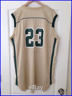 Lebron James 2003 St Vincent St Mary Game Issued High School Jersey HOME GOLD