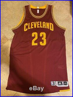 Lebron James Game Issued Cavs Jersey