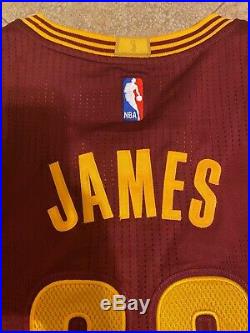 Lebron James Game Issued Cavs Jersey