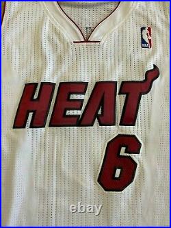 Lebron James Miami Heat Game Issued/Game Worn Jersey! Shows Game Use