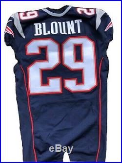 Legarrette Blount New England Patriots Game Issued Jersey 2015 RARE